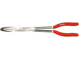 Szczypce wydłużone wygięte 2 przeguby 330mm yato