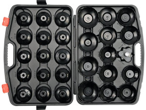 Klucze nasadowe do filtrów oleju 30 szt.
