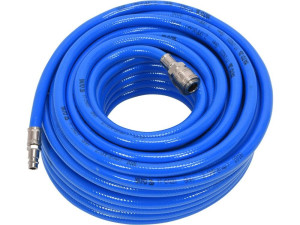 Wąż pneumatyczny zbrojony pvc 8mm x 20m z szybkozłączami