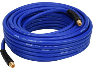 Wąż pneumatyczny hybrydowy 1/4" 20m końcówki g1/4" yato