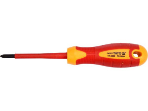 Wkrętak izolowany 1000 v ph1x80 mm śrubokręt yato
