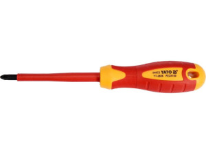 Wkrętak izolowany 1000 v pz2x100 mm śrubokręt yato