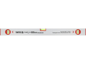 Poziomnica aluminiowa, 3 libelki 1200 mm yt-3005 yato