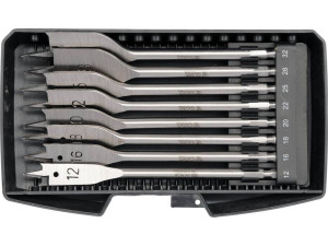 Wiertła łopatkowe piórowe drewna 8szt 12-32mm yato