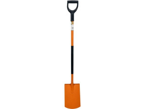 Szpadel profilowany prosty 45hrc z metalowym trzonkiem