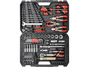 Zestaw narzędziowy 1/4, 1/2 kpl 122 szt yt-38901 yato