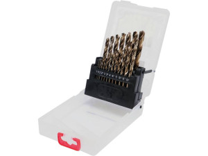 Zestaw wierteł do metalu co-hss 19 szt. 1-10mm yt-41604 yato