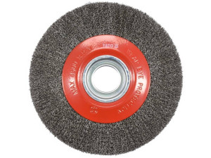 Szczotka tarczowa 200mm ⌀32mm inox do szlifierki stołowej yato