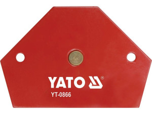 Spawalniczy kątownik magnetyczny 64x95x14 mm yato
