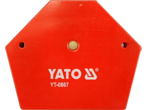 Spawalniczy kątownik magnetyczny 111x136x24 mm yt-0867 yato