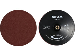 Dysk z rzepem do szlifierki szlifierski 230mm yato