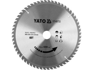 Tarcza widiowa do drewna 255x60tx30mm yato