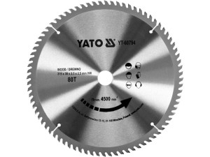 Tarcza widiowa do drewna 315x80tx30 yt-60794 yato