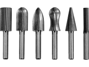 Frezy trzpieniowe do metalu fi 6mm zestaw 6el yato