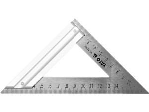 Ekierka metalowa 170 mm ze stopką yato yt-70780