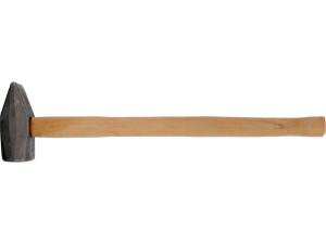 Młotek ślusarski 4kg trzonek drewniany juco