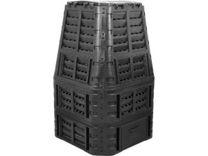 Kompostownik ogrodowy 1000l czarny jednokomorowy