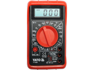 Multimetr miernik cyfrowy, buzer plus wskaźnik lcd