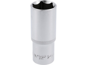 Nasadka sześciokątna, długa 1/2" 24 mm yato