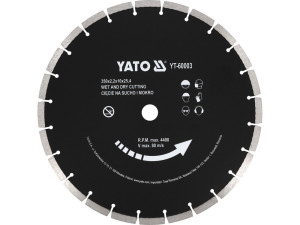 Tarcza diamentowa do betonu 350x25,4mm na sucho i mokro