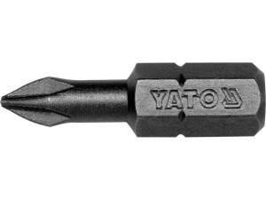 Końcówki wkrętakowe 1/4x25 mm, ph1, 50 szt yt-7807 yato