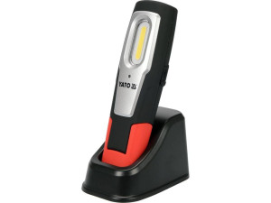 Lampa warsztatowa latarka akumulatorowa led cob