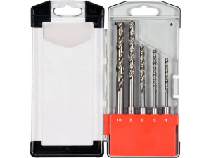 Yato zestaw wierteł sds-plus do metalu hss 4-10mm