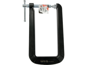 ścisk stolarski żeliwny głęboki typ c 76 x 203 mm