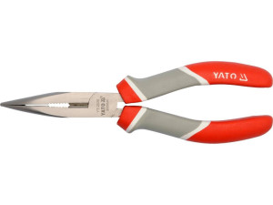 Szczypce wydłużone wygięte 200 mm yt-2028 yato