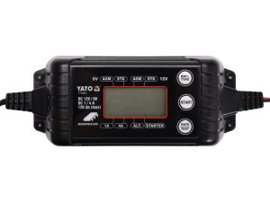 Prostownik elektroniczny z wyświetlaczem 6-12v 1/4a