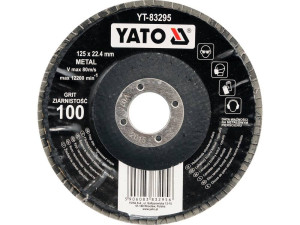 ściernica listkowa wypukła 125mm p100