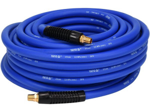 Wąż pneumatyczny hybrydowy 3/8" 20m końcówki g1/4" yato