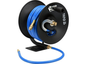Wąż pneumatyczny na zwijaku 10mm x 15m z szybkozłączami yt-24240 yato