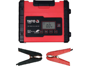 Prostownik elektroniczny z wyświetlaczem lcd, zakres 12v/2a/8a/15a