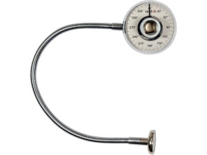 Kątomierz z magnetycznym uchwytem do klucza dynamometrycznego 1/2"