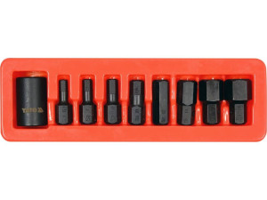 Zestaw udarowych kluczy trzpieniowych hex 1/2"