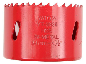 Otwornica bimetalowa hss m3, 64 mm yt-3330 yato