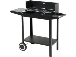 Grill węglowy z półką ruszt 48 x 26.5cm
