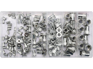 Zestaw nitonakrętek aluminiowych m3- m10, 150szt yt-36460 yato