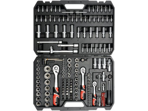 Zestaw narzędziowy 1/4, 3/8, 1/2 kpl 173 szt yt-38931 yato