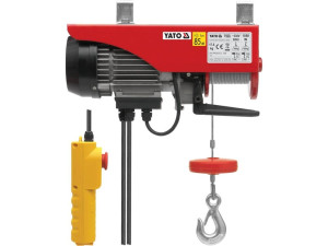 Elektryczny wciągnik linowy 1050w 300/600kg yt-5905 yato