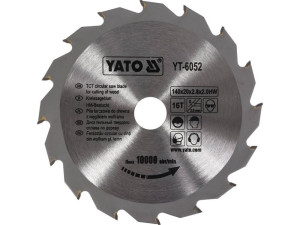 Tarcza widiowa do drewna 140x16tx20mm yato