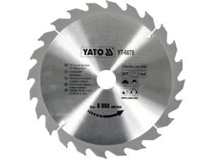 Tarcza widiowa do drewna 250x24tx30mm yato