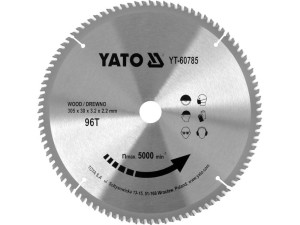 Tarcza widiowa do drewna 305x96tx30mm yato