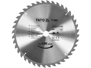 Tarcza widiowa do drewna 350x40tx30mm yt-6081 yato