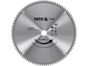 Tarcza widiowa do aluminium 350x100tx30mm yato