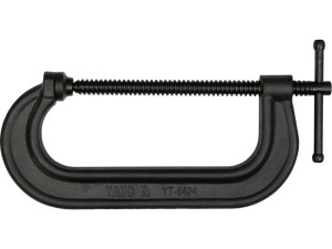 ścisk stolarski śrubowy typu c 200mm modelarski