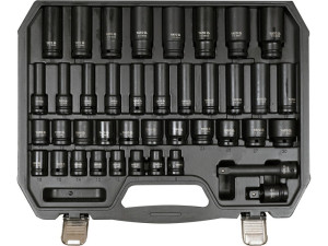Zestaw nasadek udarowych 1/2" 40 elementów w walizce