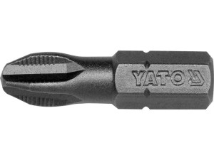 Końcówki wkrętakowe 1/4x25 mm, ph3, 50 szt bity yato