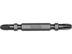 Końcówki wkrętakowe, dwustronne 1/4x65 mm, ph3-ph3, 50 szt yt-7882 yato